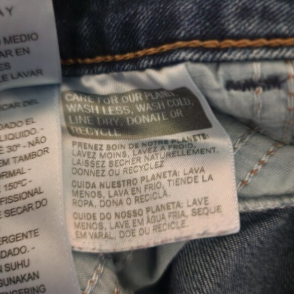 Levi’s 535 Super Skinny Jeans Sz 29 – Mid Rise Stretch Denim, Classic Blue - Picture 14 of 14